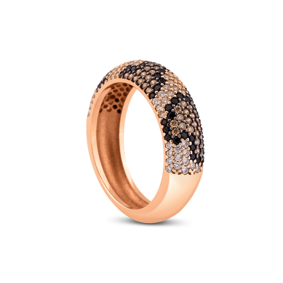 Leopard Pave Yüzük