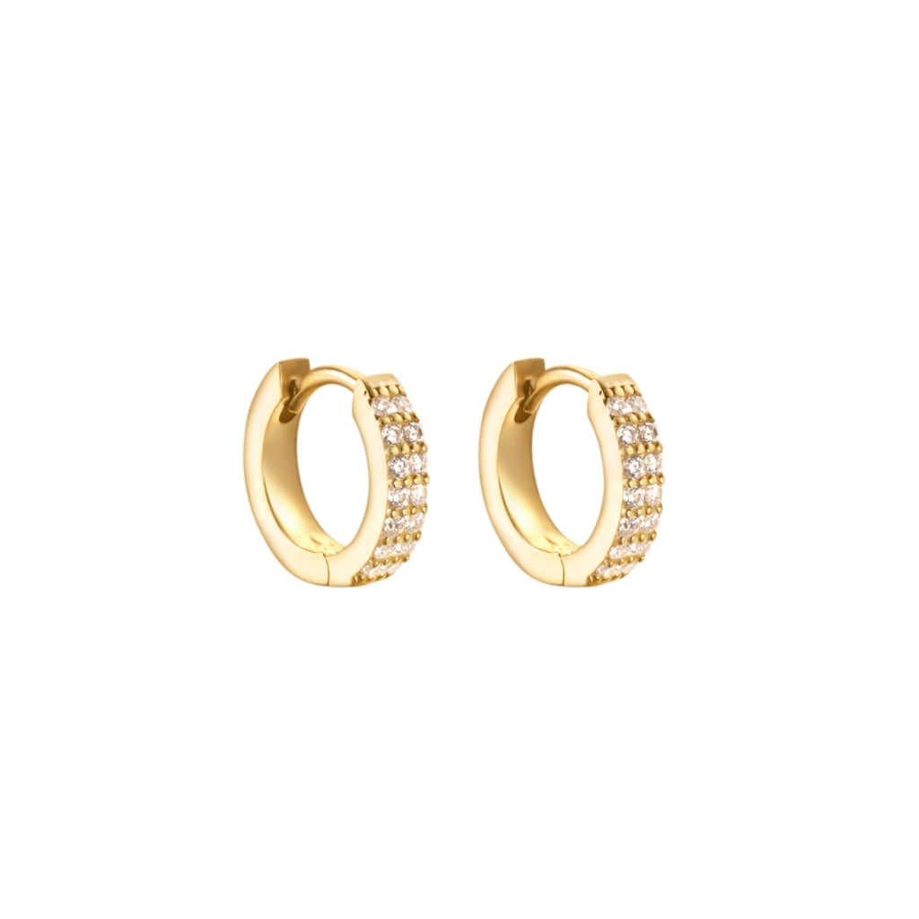 Acacia Mini Huggie Earrings