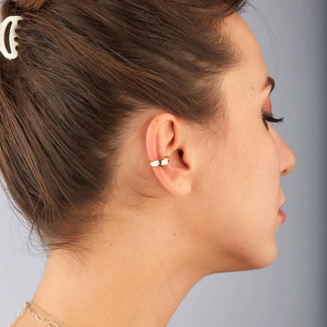 Jeny Earcuff Zirkon Kıkırdak Küpe