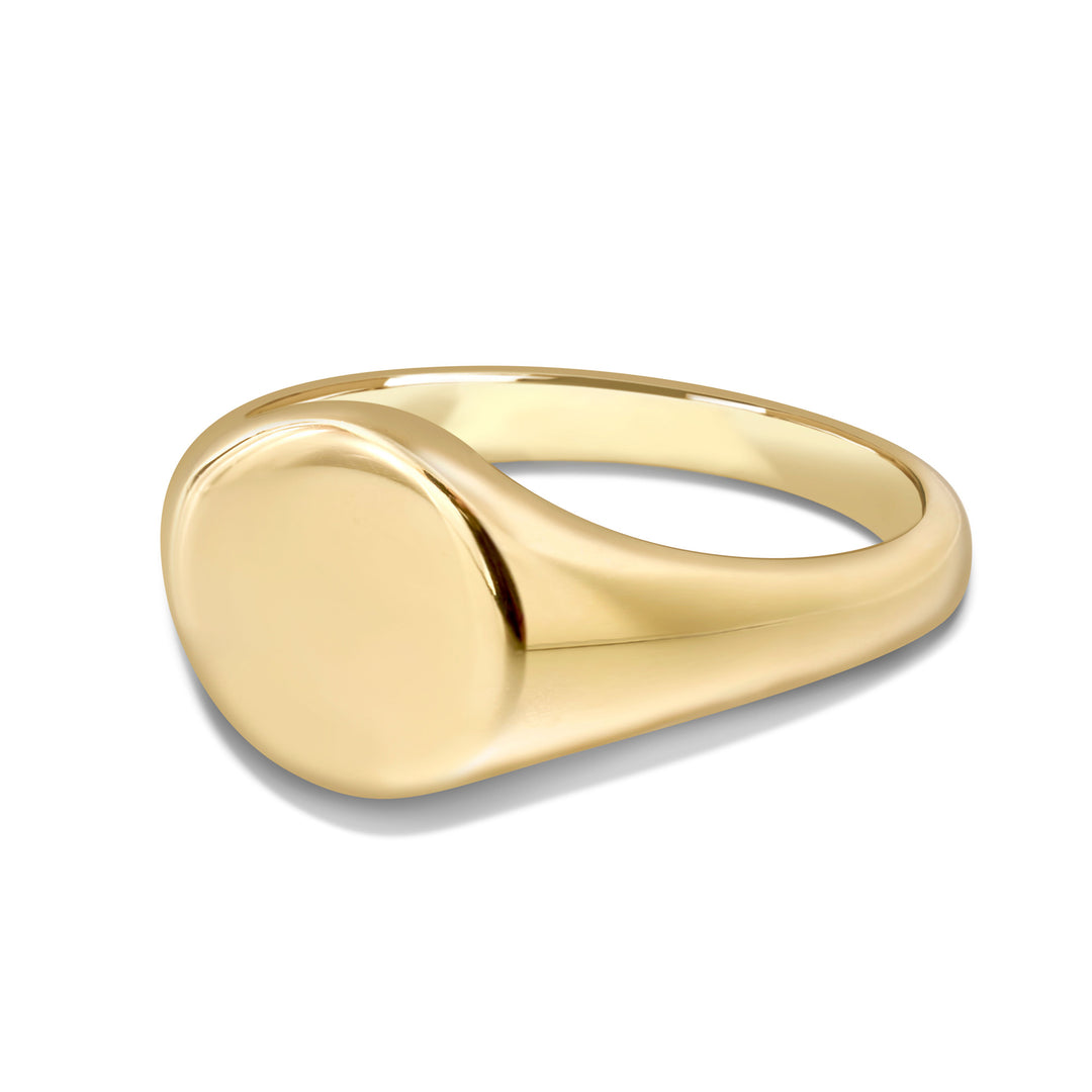 Dareen Bold Round Signet Ring