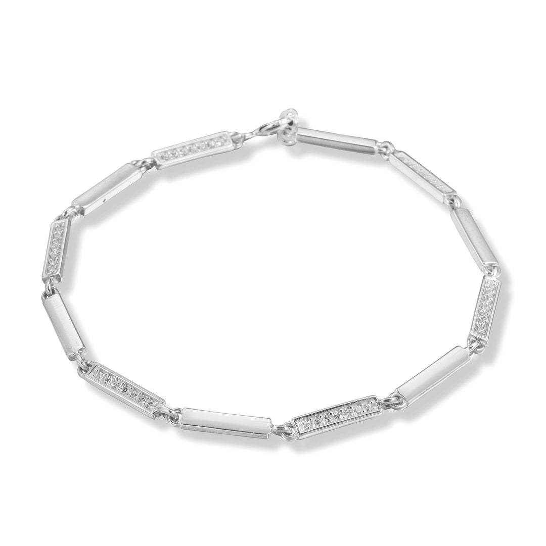 Oya Rolo Bar Chain Bracelet