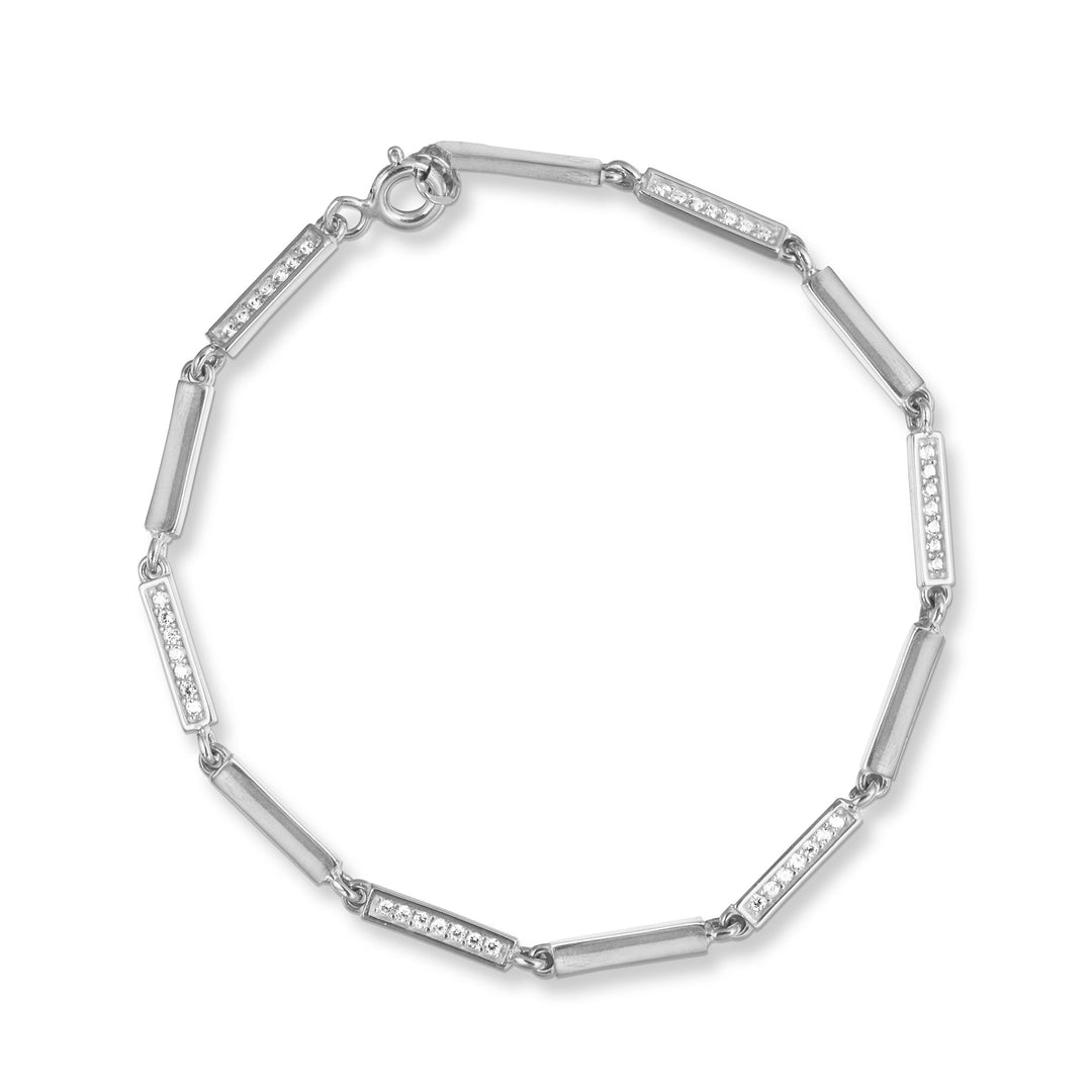 Oya Rolo Bar Chain Bracelet