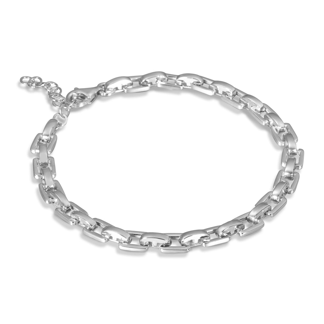 Maya Fancy Square Chain Bracelet