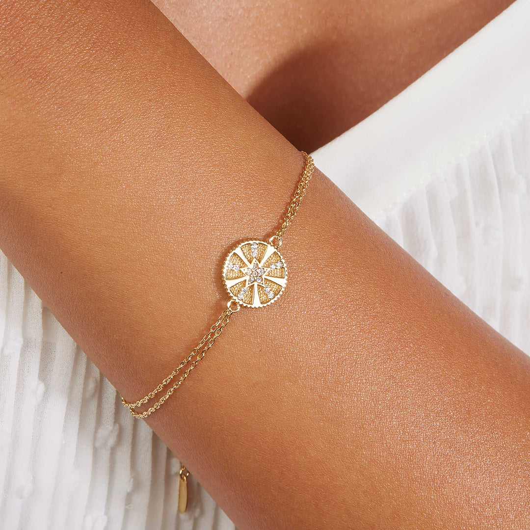 Irene Celestial Star Chain Bracelet