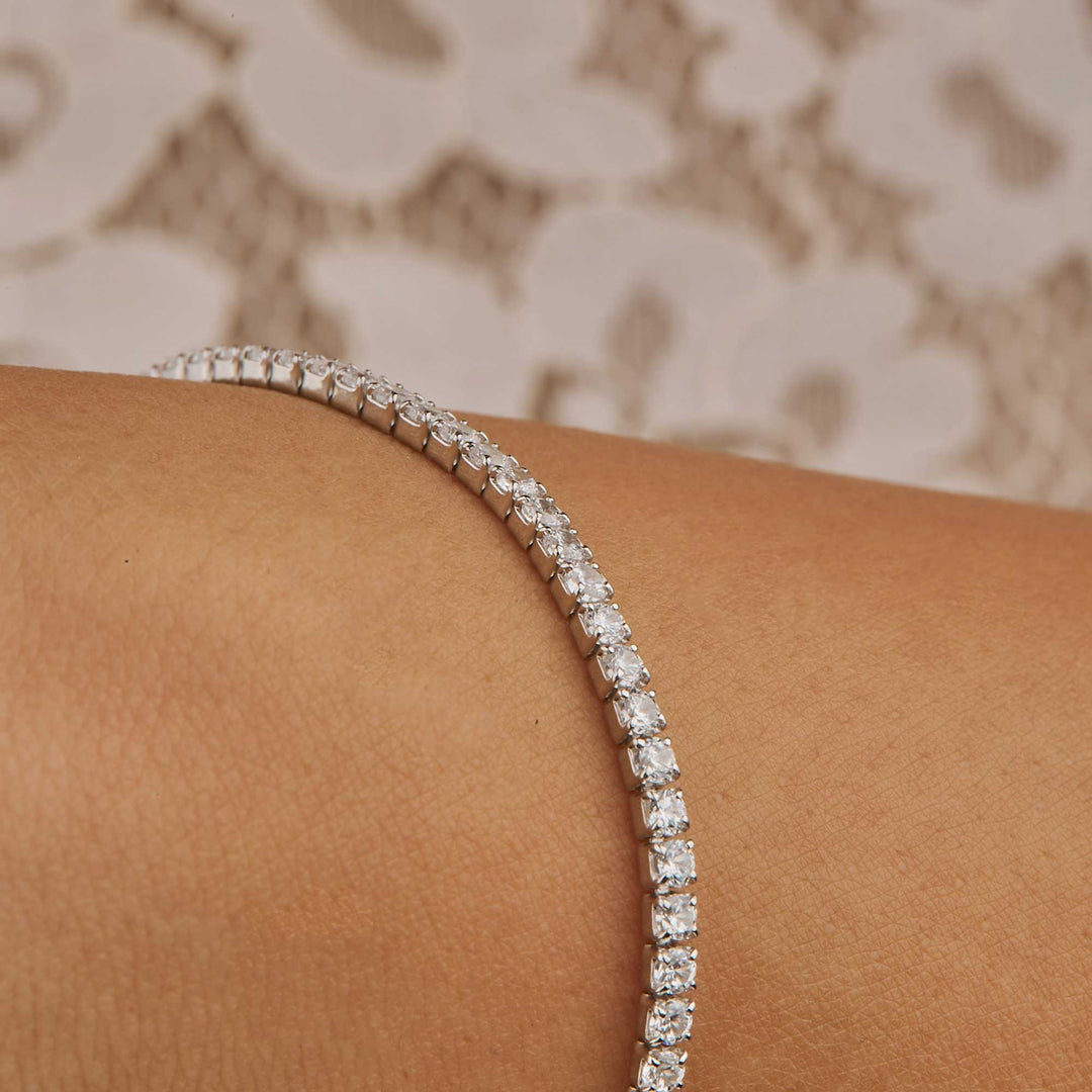 Zehra Tennis Bracelet