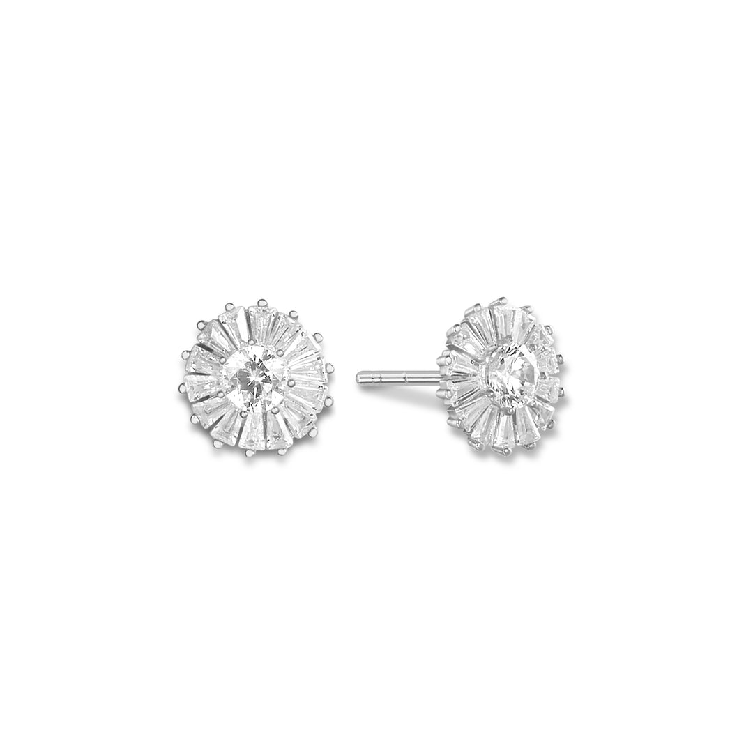 Farah Flower Style Stud