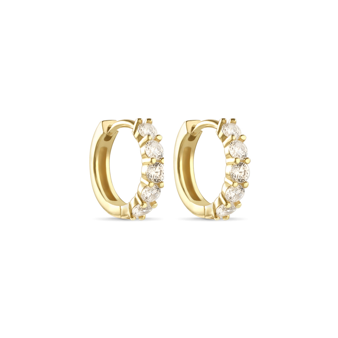 Rabia Mini Huggie Hoop