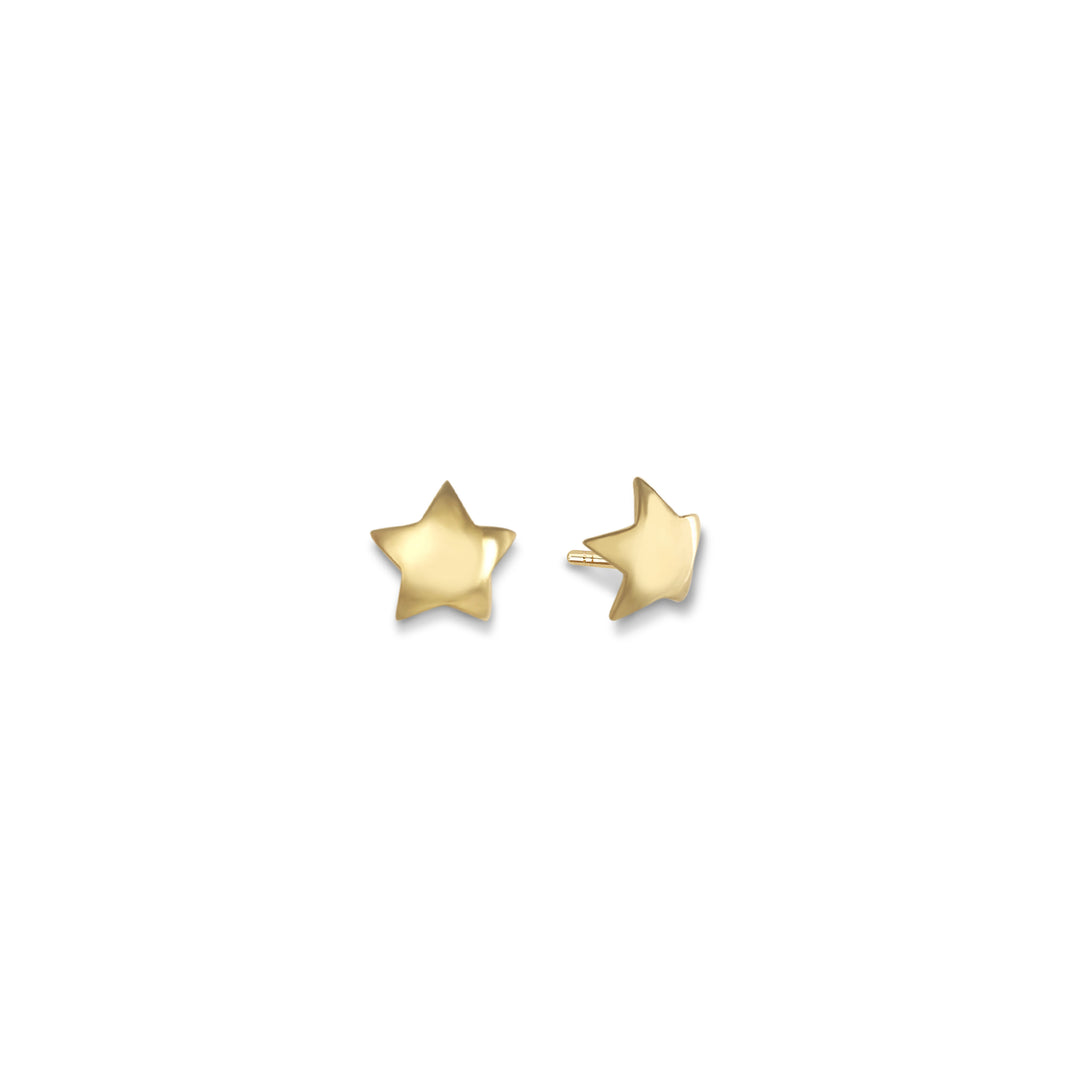 Capella Solid Convex Star Stud