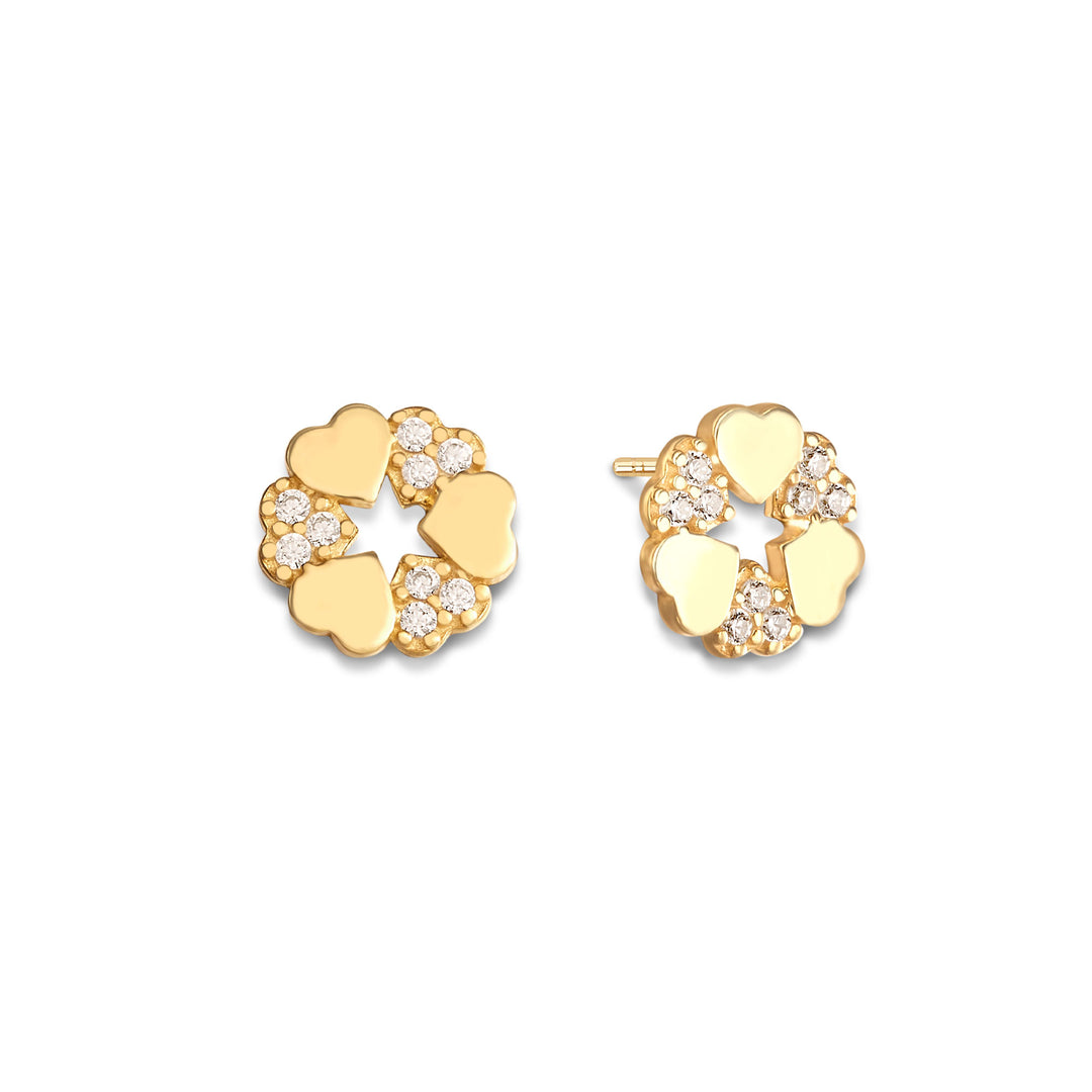 Nanala Flower Shaped Stud