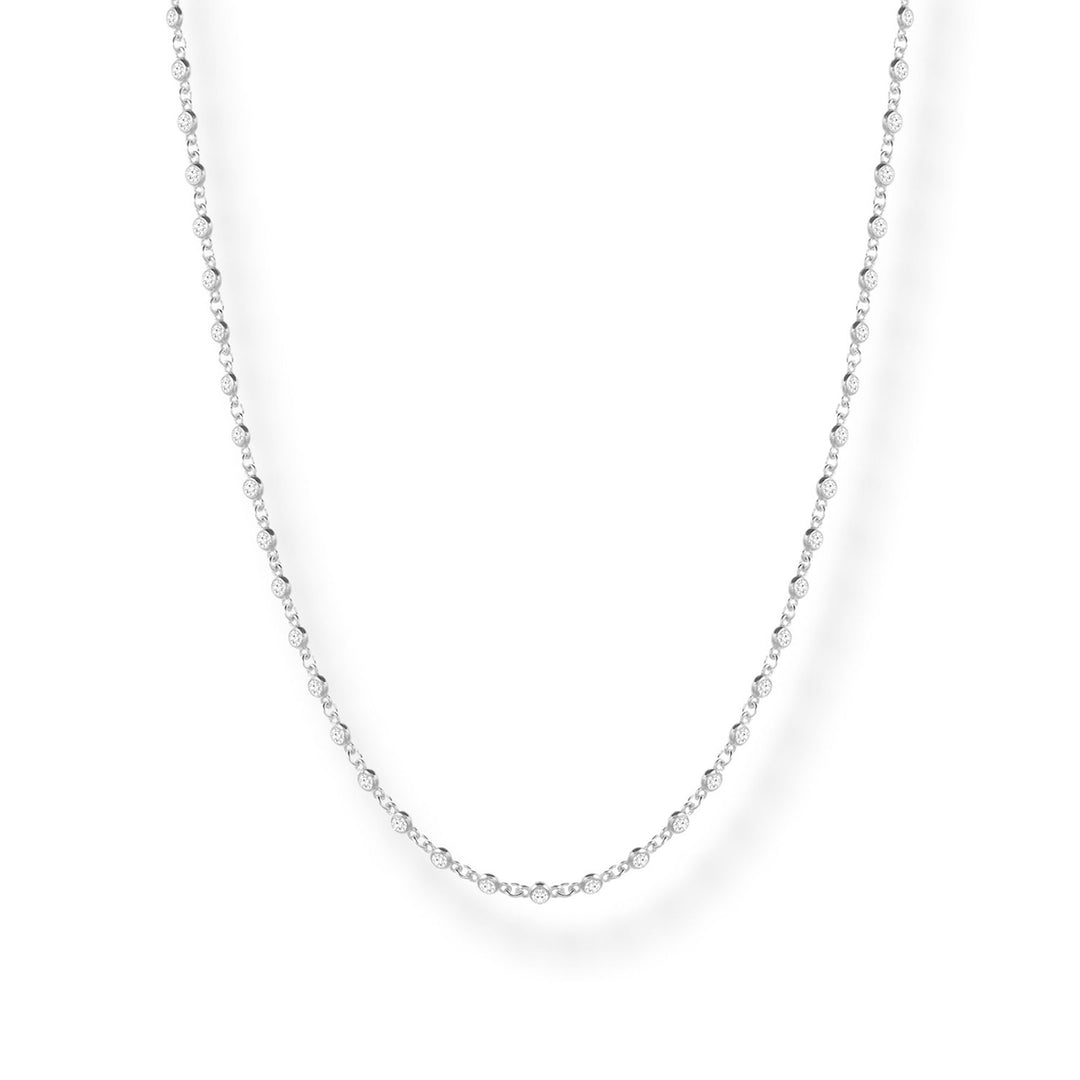 Damla Taşlı Zincir Choker
