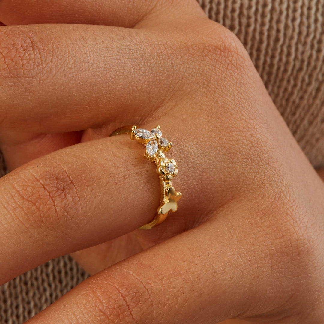 Apollo Butterfly Ring