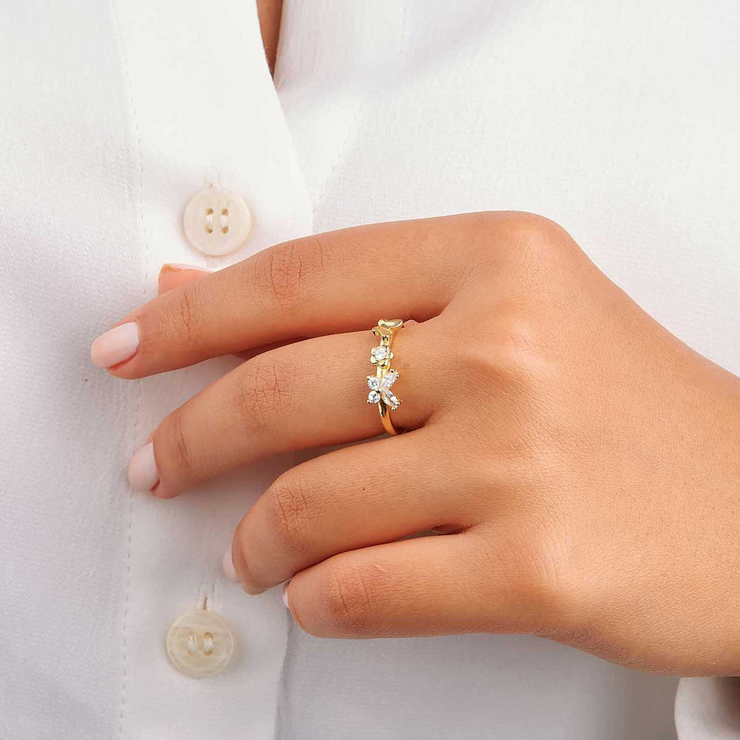 Apollo Butterfly Ring