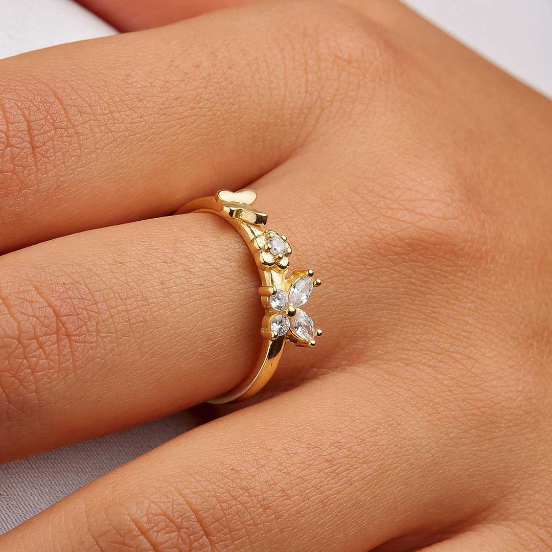 Apollo Butterfly Ring