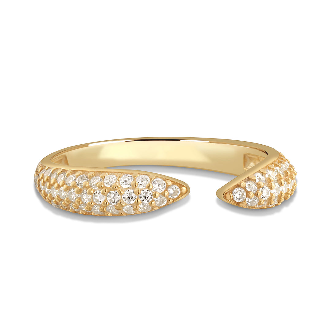 Olca Pave Open Ring