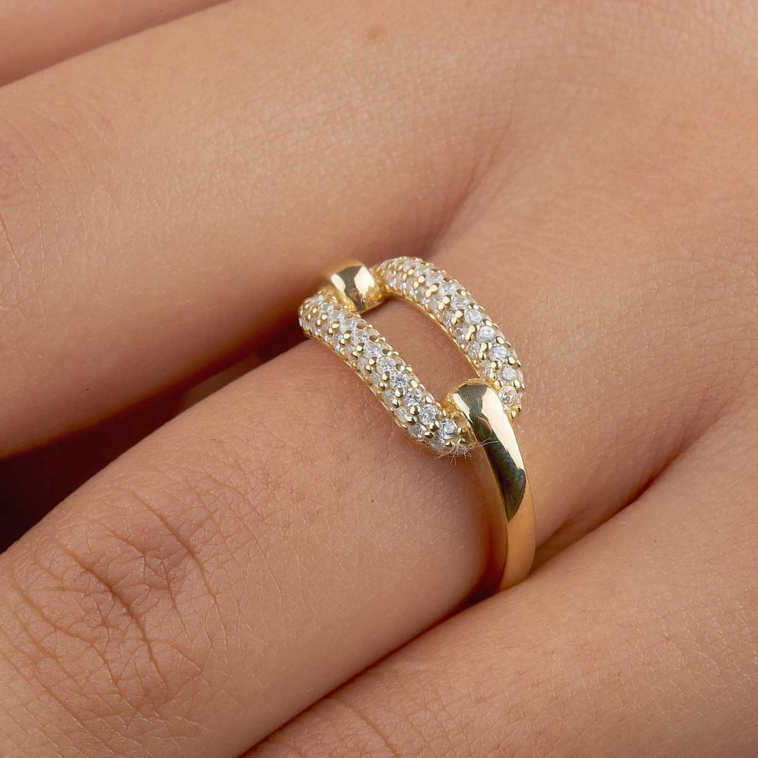 Rachel Paperclip Ring