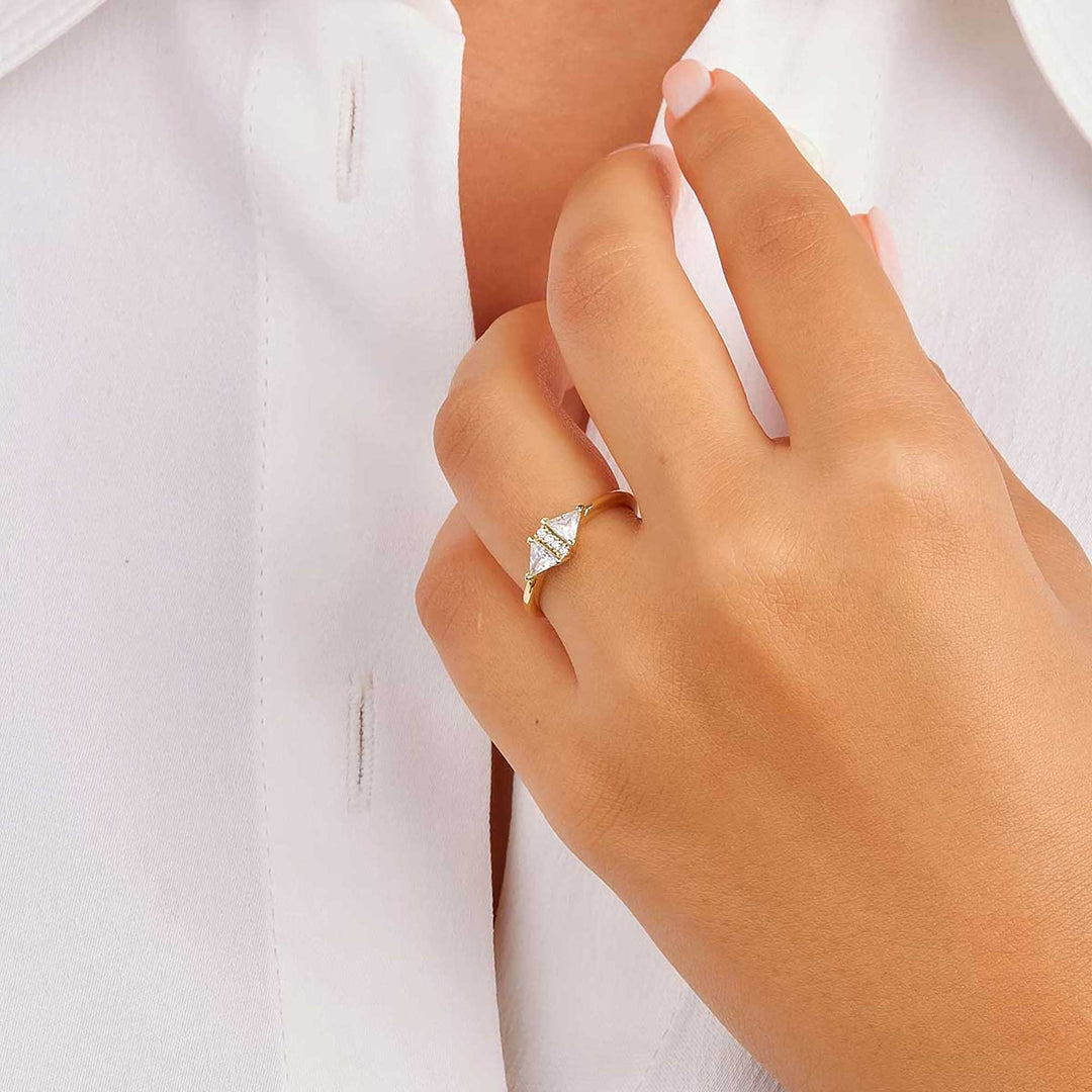 Jana Triangle Cut Ring