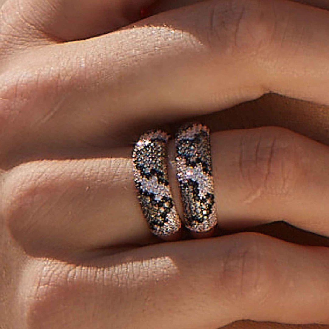 Leopard Pave Yüzük