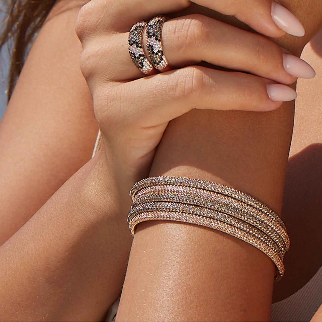Leopard Pave Yüzük