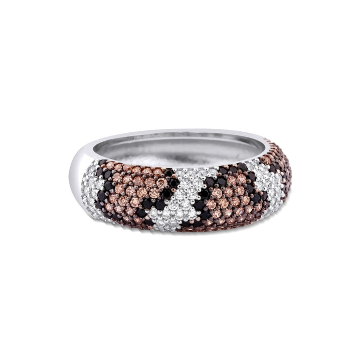 Leopard Pave Band