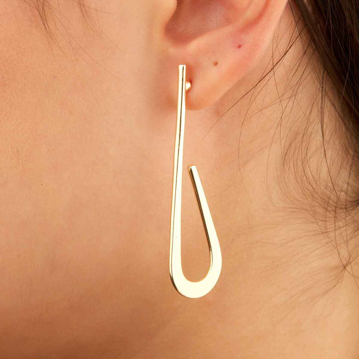 Wiry Hoop Earrings