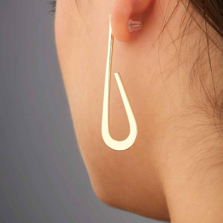 Wiry Hoop Earrings