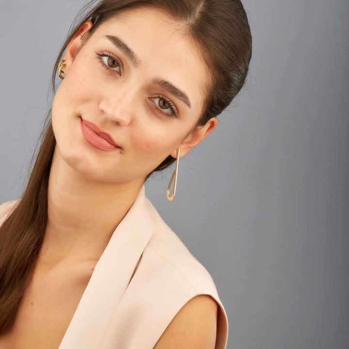 Wiry Hoop Earrings