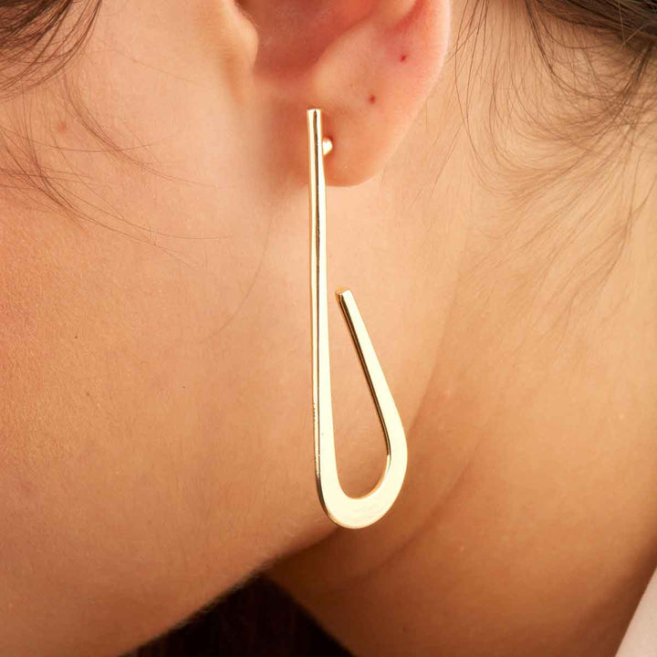 Wiry Hoop Earrings