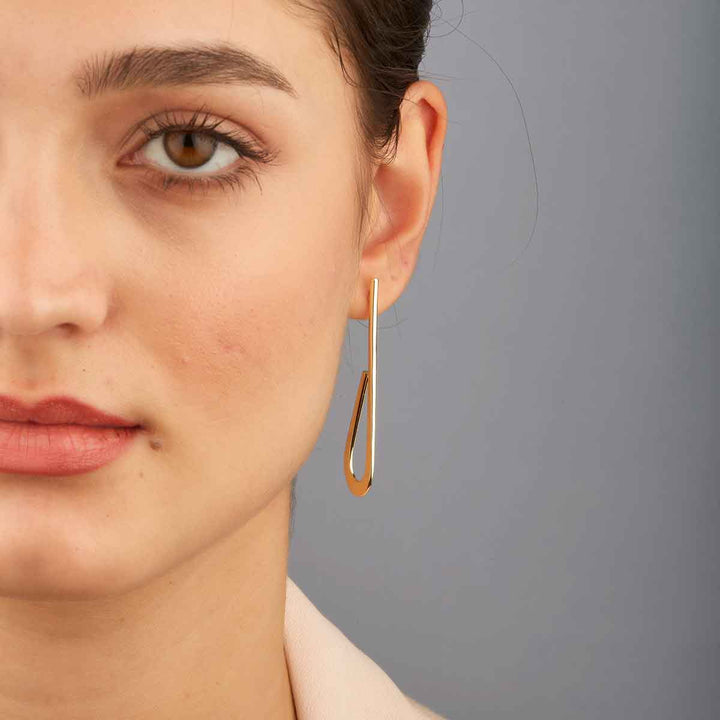 Wiry Hoop Earrings