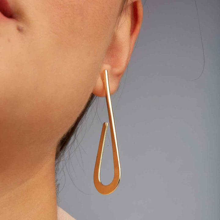 Wiry Hoop Earrings