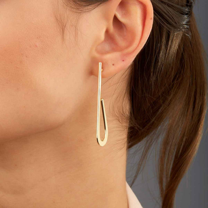 Wiry Hoop Earrings