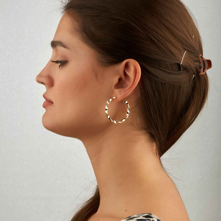 Riband Hoop Earrings