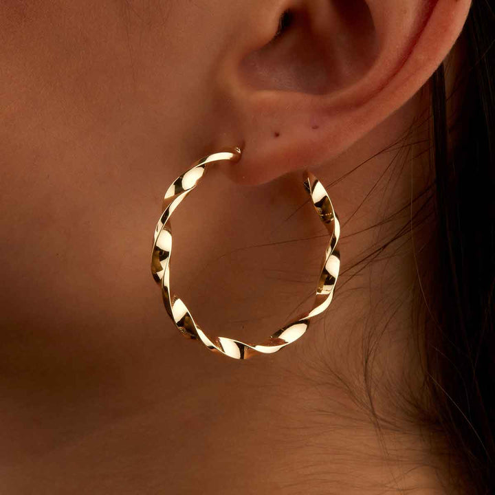 Riband Hoop Earrings