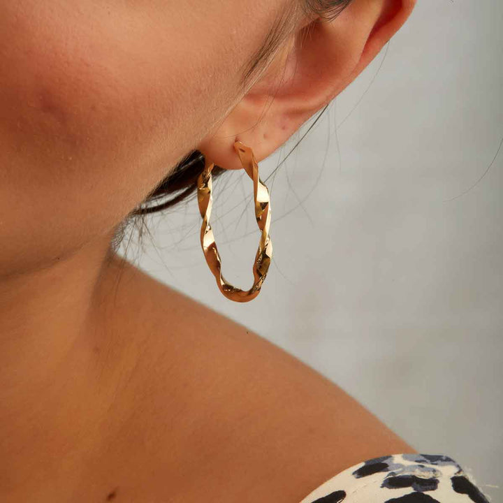 Riband Hoop Earrings