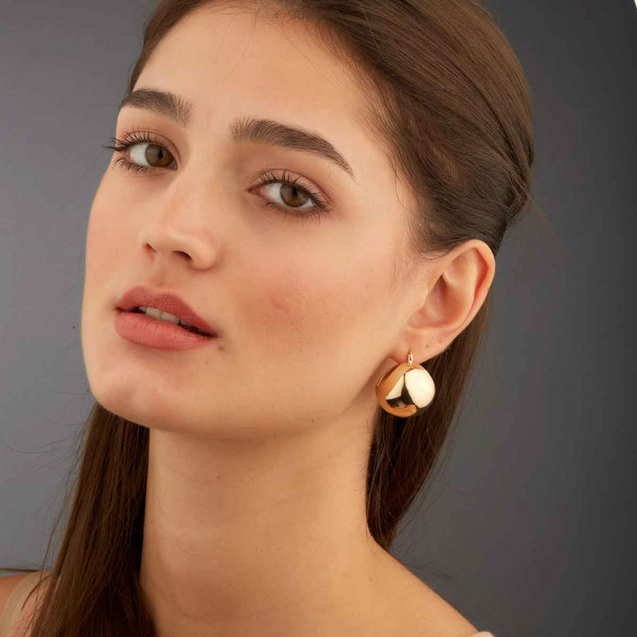 Balloon Hoop Earrings