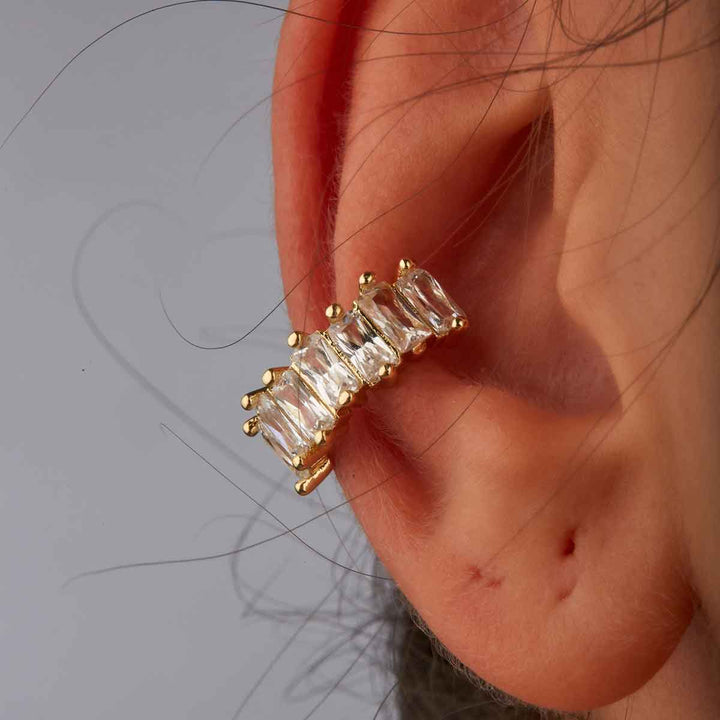 Mady Earcuff Zirkon Kıkırdak Küpe