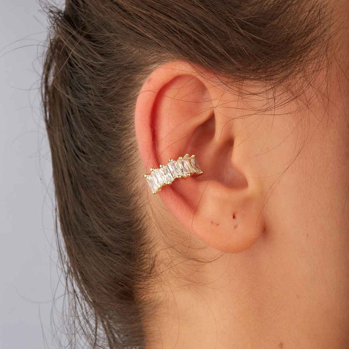 Mady Earcuff Zirkon Kıkırdak Küpe