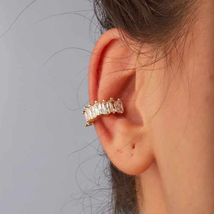 Mady Earcuff Zirkon Kıkırdak Küpe