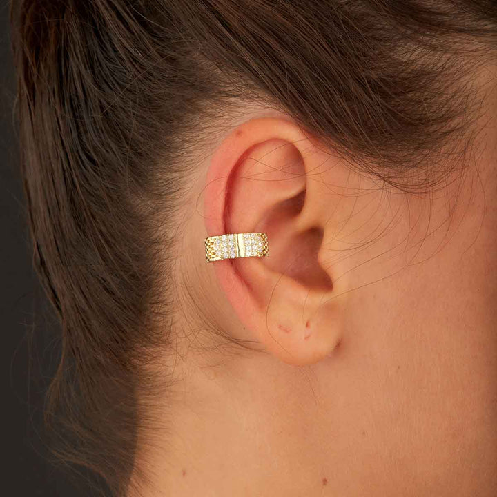 Mary Earcuff Zirkon Kıkırdak Küpe