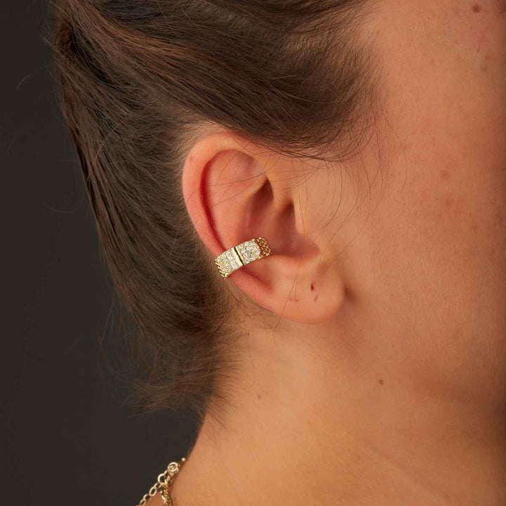 Mary Earcuff Zirkon Kıkırdak Küpe