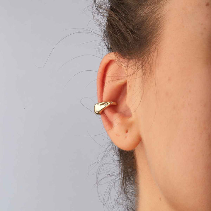 Jeny Earcuff Zirkon Kıkırdak Küpe