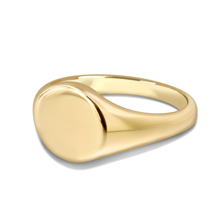 Dareen Bold Round Signet Ring
