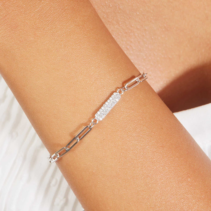 Briella Pave Row Bar Paperclip