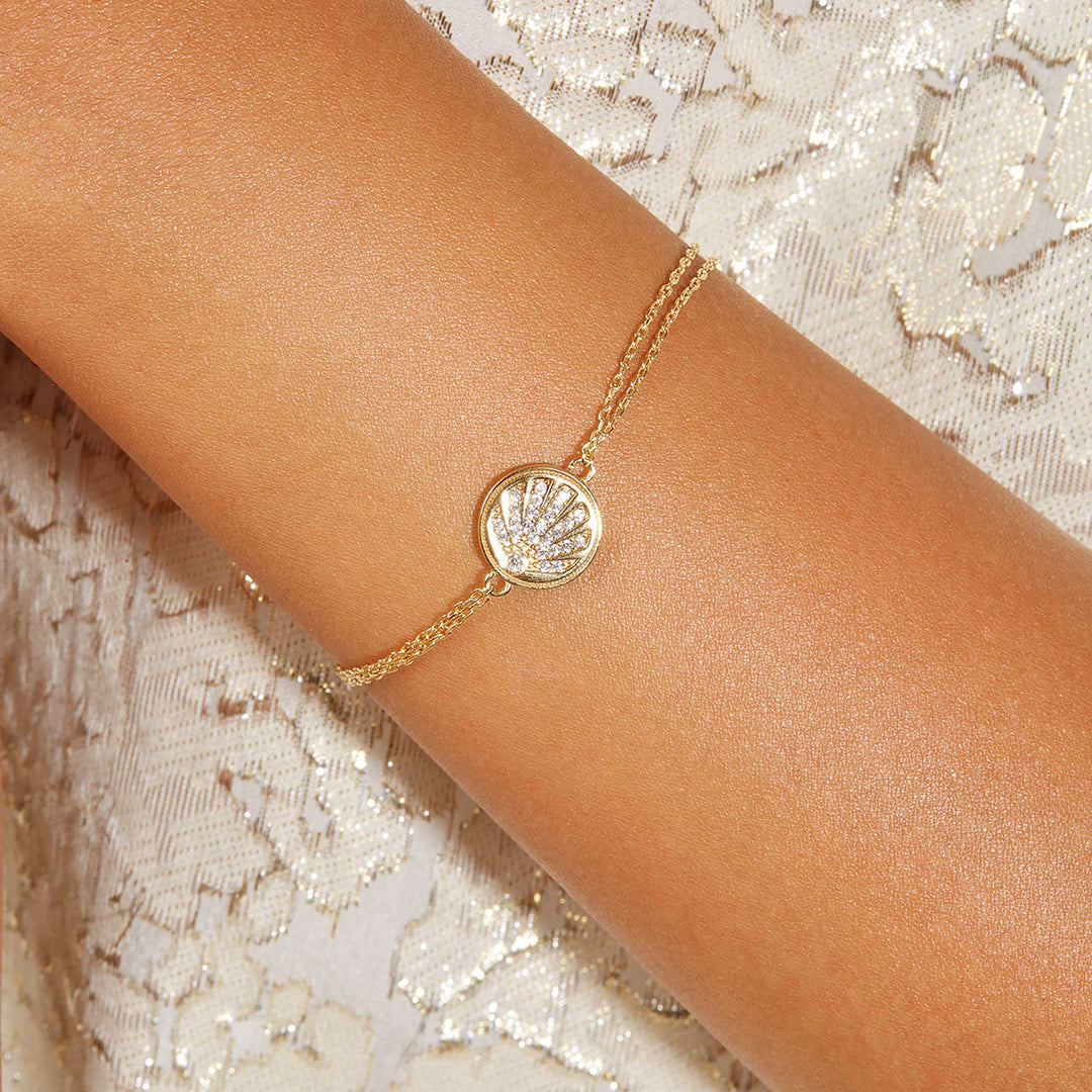 Ceylin Celestial Sun Chain Bracelet