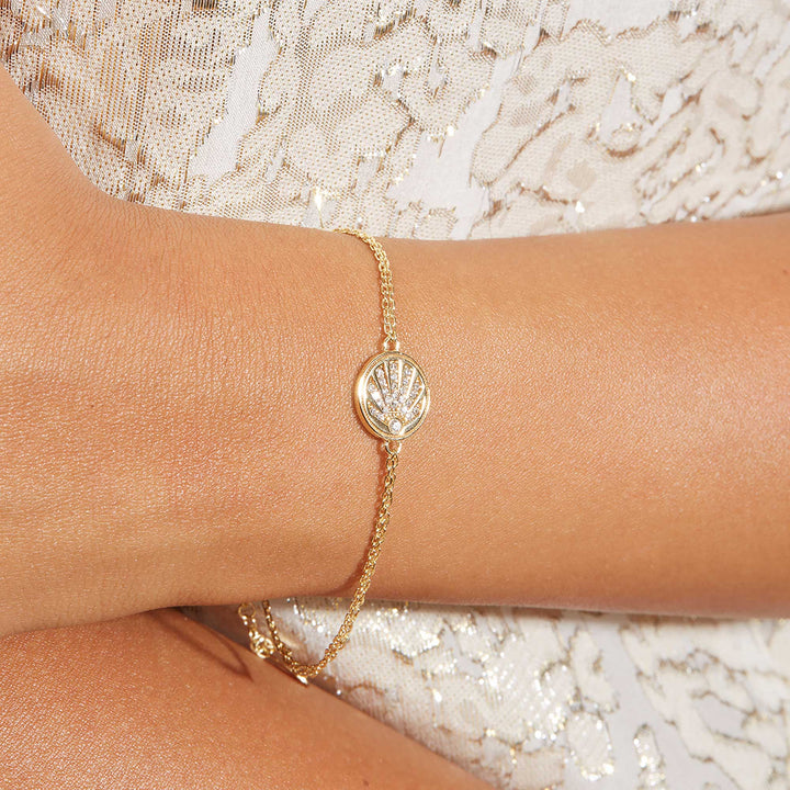 Ceylin Celestial Sun Chain Bracelet