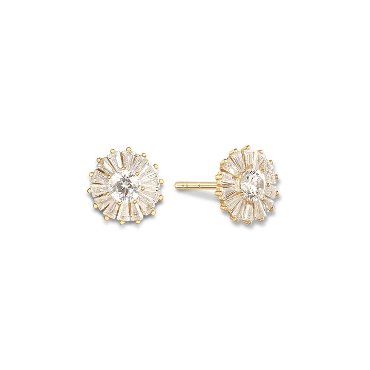Farah Flower Style Stud