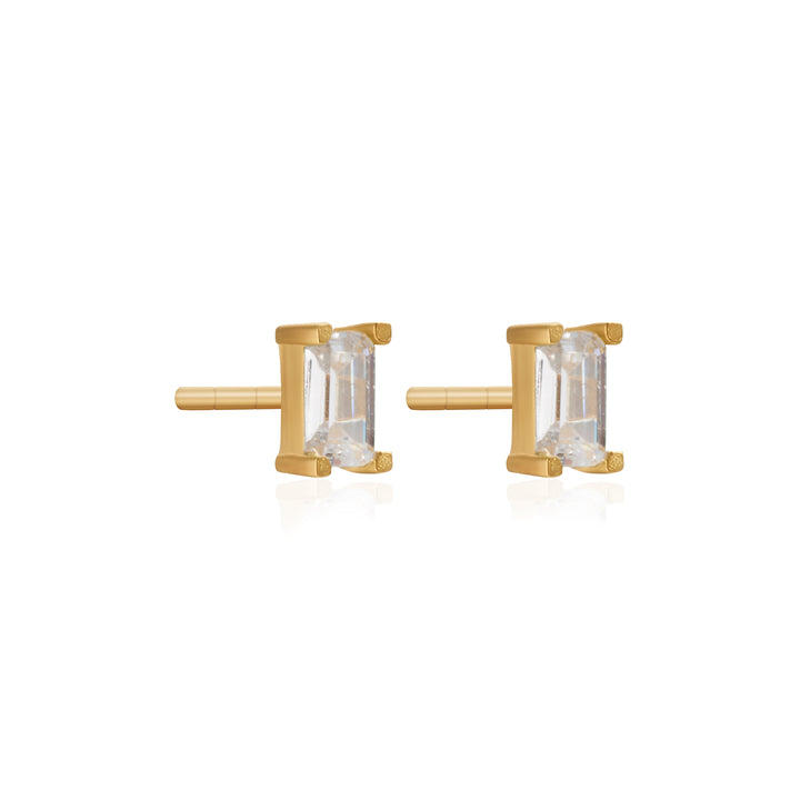 Sophia CZ Baguette Stud