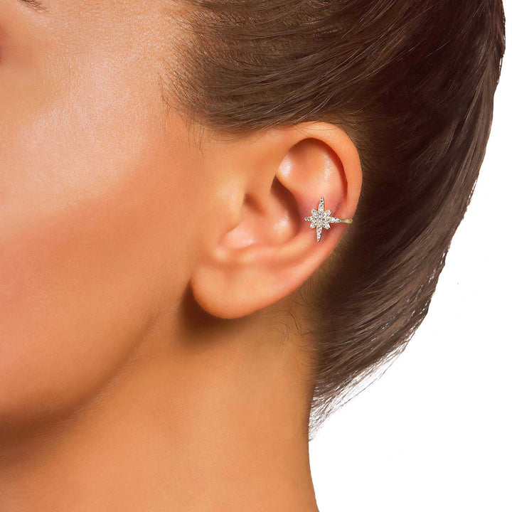 Regulus Kuzeyyıldızı Deliksiz Kulak Kelepçesi