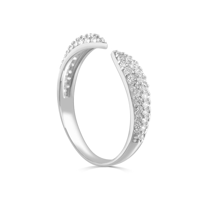 Olca Pave Open Ring
