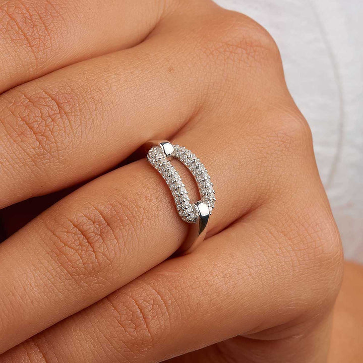 Rachel Paperclip Ring