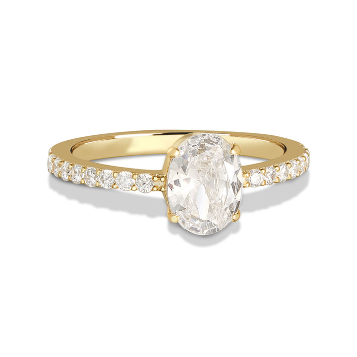 Tia Round Cut Solitaire Ring